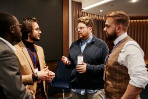 Networking is one of several techniques that job seekers can deploy in searching for new employment opportunities (Photo courtesy of Henri Mathieu and Pexels)